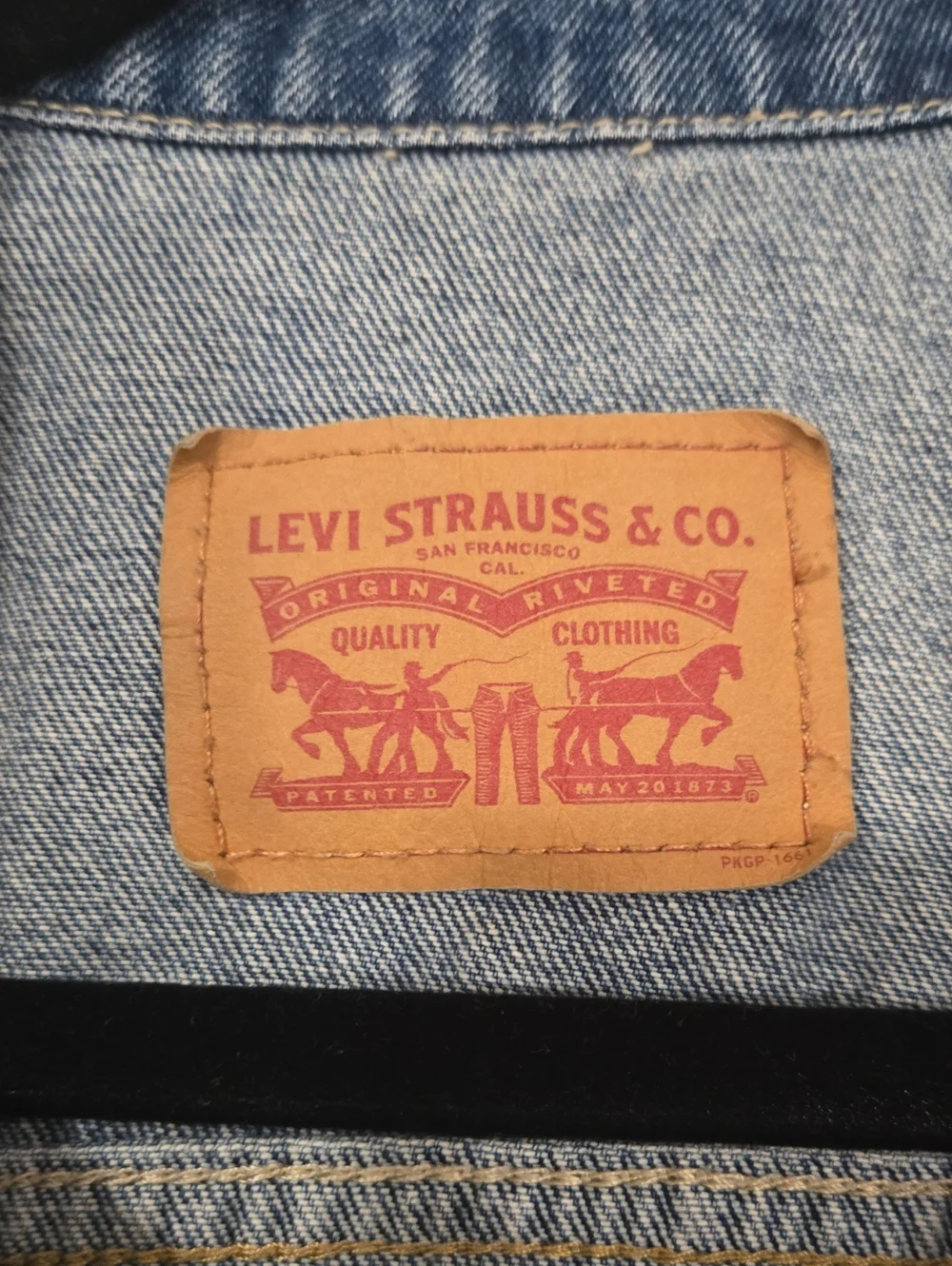 Levi's Kids Medium Blue Denim Trucker Jacket